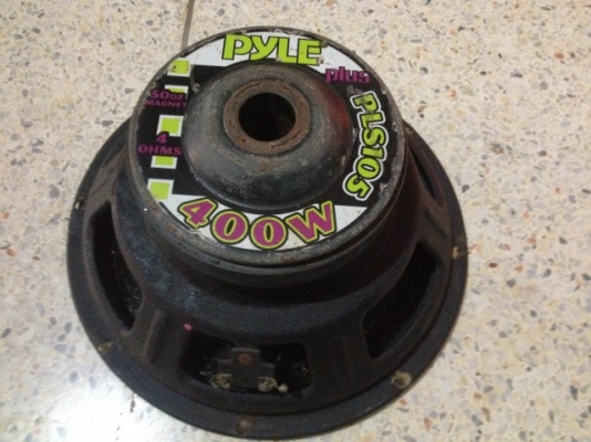 ซับ10นิ้ว PYLE MADE IN USA เเท้งานเก่าเดิมสภาพดี 1ข้าง