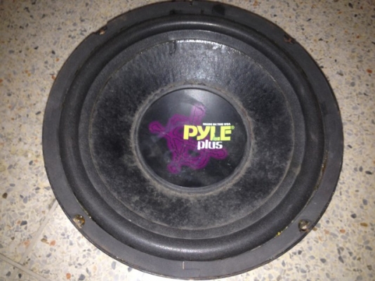 ซับ10นิ้ว PYLE MADE IN USA เเท้งานเก่าเดิมสภาพดี 1ข้าง