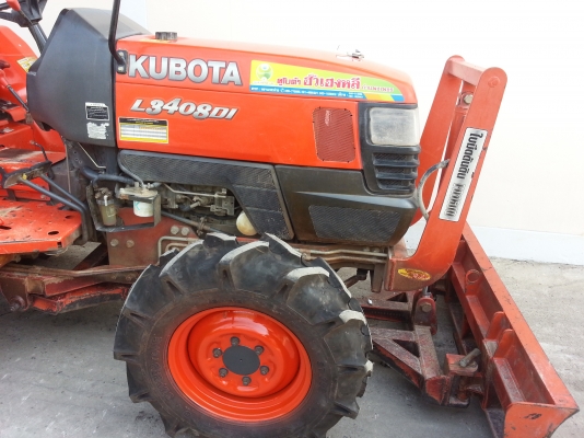 คูโบต้า L3408DI 4WD  ใบมีดช้าง ผานบุก 3 LCS ..พร้อมใช้งาน