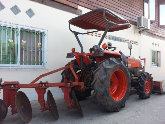 คูโบต้า L3408DI 4WD  ใบมีดช้าง ผานบุก 3 LCS ..พร้อมใช้งาน