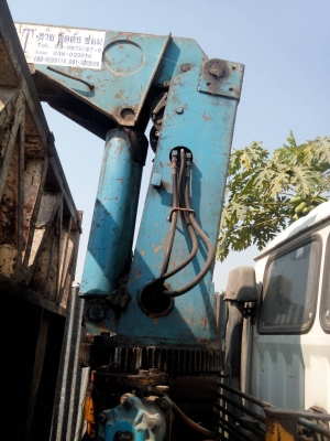 ขายรถสิบล้อHINOFM187เครืองHO7Cโบ220แรงติดเครน4.5ตัน