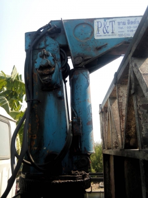 ขายรถสิบล้อHINOFM187เครืองHO7Cโบ220แรงติดเครน4.5ตัน