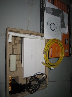 D-Link Wireless G ADSL2 + Router รุ่น DSL-2640BT มี 4 Port