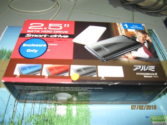 กล่อง SATA DRIVE ขนาด 2.5 นิ้ว