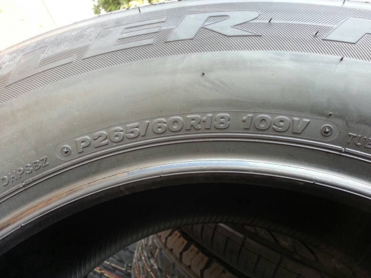 ถูกที่สุด ยางใหม่  BS  DHP 265 60 18 Japan