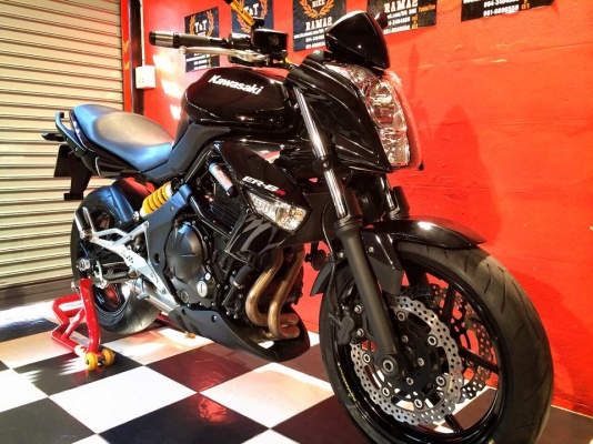 T&amp;T BIKE RAMA2 ด่วนราคาเพียง 149000฿KAWASAKI ER6N 650ABS ปี2011 รถสวย กุญแจแท้2ดอก