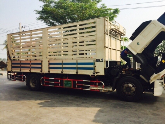 Hino fg euro 3โฉม 500 ติดแก๊ส ngv จากโรงงาน8ถัง กะบะมีเนียม 7ม20. เครื่อง220แรงม้า