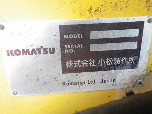 ขายรถตัก Komatsu WA450-3