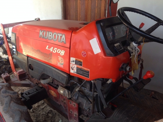 ขายรถไถนาคูโบต้า L4508 แรงม้า พร้อมอูปกรณ์ 3 รายการ โรตารี ผานดันหน้า ผานหลัง สภาพรถพร้อมใช้งาน เครื ขายรถไถนาคูโบต้า L4508 แรงม้า พร้อมอูปกรณ์ 3 รายการ โรตารี ผานดันหน้า ผานหลัง สภาพรถพร้อมใช้งาน เครื