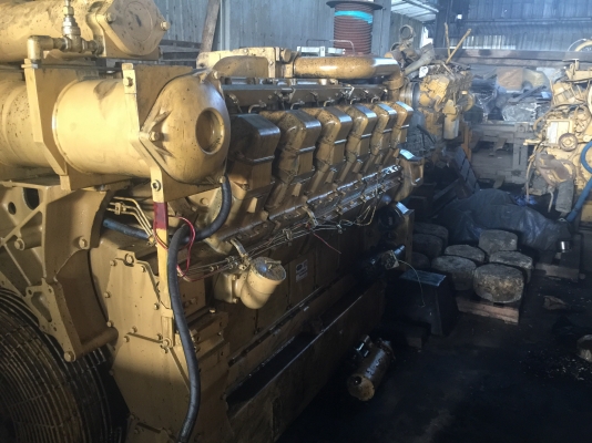ขายเครื่อง cat 3512 เรามีอะไหล่cat ทุกรุ่นเก่านอกไว้บริการลูกค้า
