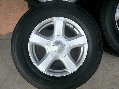 ขายล้อแม็กISUZU All New ขอบ17(ป้ายแดง) ปี 14  4 ล้อ