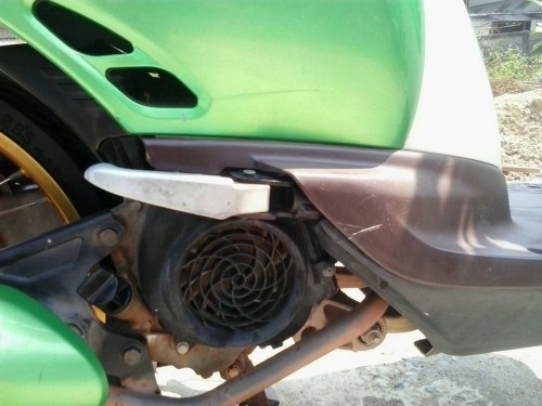 honda scoopy 110i สีเขียวขาว เครื่องเดิม เอกสารครบ 17500