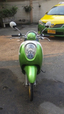 honda scoopy 110i สีเขียวขาว เครื่องเดิม เอกสารครบ 17500