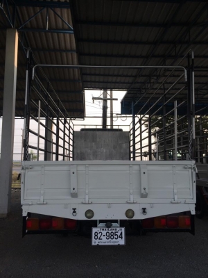 HINO FC4J ปี 51 เครื่องยนต์ 175 แรง กะบะพร้อมคอก ยาว 6.50 เมตร รถสวย สภาพดี พร้อมใช้งาน