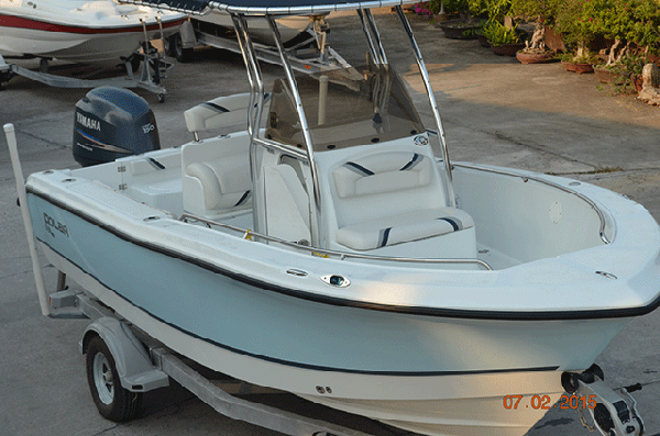 Polar 2100cc, 150 Yamaha 4 Stroke, new trailer and T Top