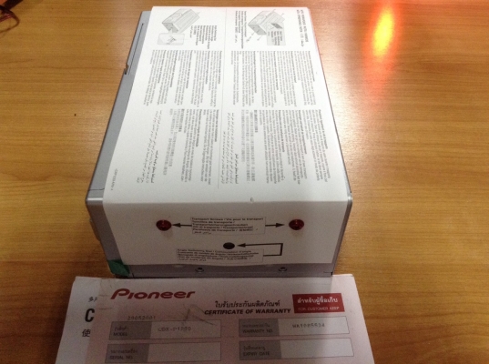 ขายตู้ CD PIONEER CDX - P1270 เป็นของใหม่เก่าเก็บ ขายตู้ CD PIONEER CDX - P1270 เป็นของใหม่เก่าเก็บ