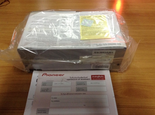 ขายตู้ CD PIONEER CDX - P1270 เป็นของใหม่เก่าเก็บ ขายตู้ CD PIONEER CDX - P1270 เป็นของใหม่เก่าเก็บ