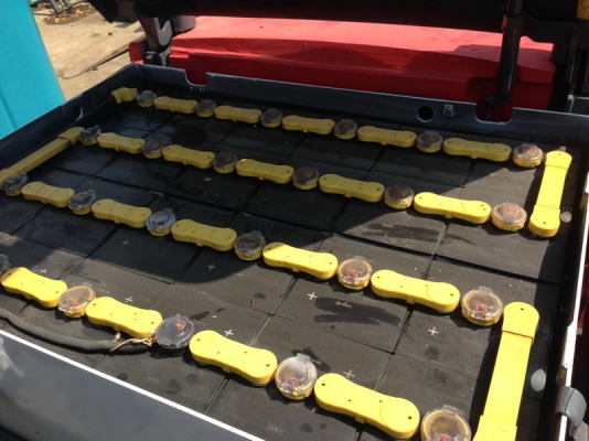 รถยกไฟฟ้า NICHIYU รุ่น 70 น้ำหนักยก 2.5 ตัน เสาสูง 4.75 เมตร เข้าตู้ แบตเตอรี่ GS