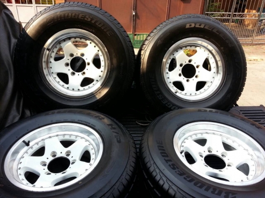 ล้อ BERG 2 ชิ้นแท้ Japan พร้อมยาง ล้อ BERG 2 ชิ้นแท้ Japan พร้อมยาง