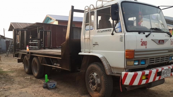 ขาย10ล้อเทรลเลอร์ หางลากรถเกี่ยว HINO 185 HO7C สภาพพร้อมใช้งานแพต่อใหม่เหล็ก ไอดรีม แชชซีสวยเครื่องดี ทิ๊ฟฟี่ เพาเวอร์ ยางดี พร้อมลุยงาน