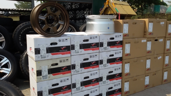 ขายล้อใหม่ TE37ขอบ16 6รูชุดละ12500