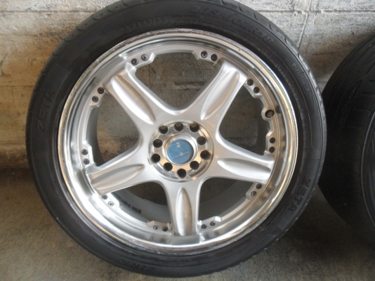 ล้อแม็ก 18นิ้ว 5รู100/114 พร้อมยาง สวยๆ 4 ล้อ ราคา 8900 บาท ล้อแม็ก 18นิ้ว 5รู100/114 พร้อมยาง สวยๆ 4 ล้อ ราคา 8900 บาท