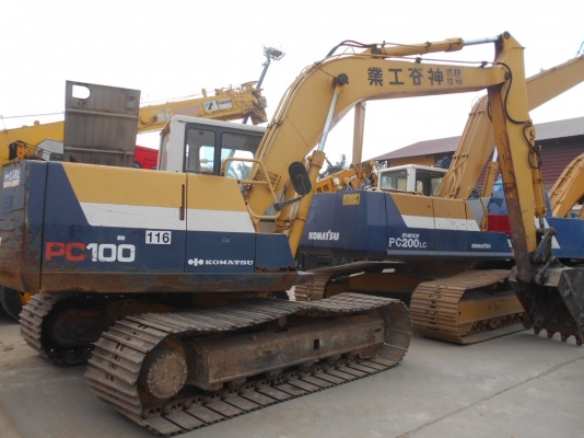 PC 100-5 เก่านอก อาร์มยาวสวยจริงๆ เครื่องสวยใบใหญ่หายากครับ