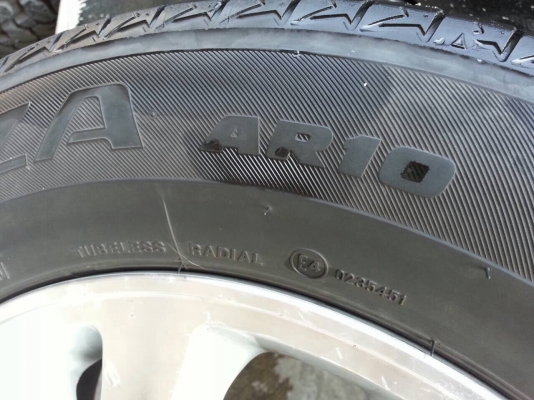 ล้อ โตโยต้า อินโนว่า พร้อมยาง