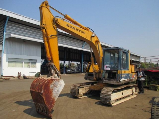 PC 100-3 เก่าญี่ปุ่นสวย ราคาไม่แพงเครื่องดีจริง ปั้มดี โซ่หนา ทำงานดีมากๆ