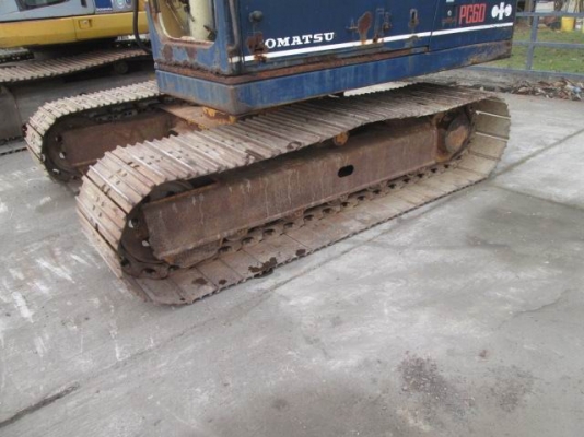 ขายด่วน KOMATSU PC60-3 รถนำเข้าจากญี่ปุ่นใบแทรคใหญ่สภาพสวย เครื่องปั้มดี