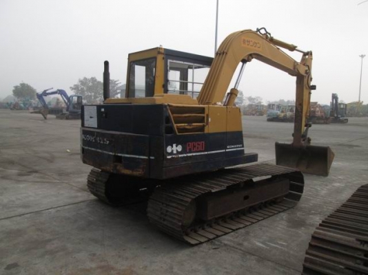 ขายด่วน KOMATSU PC60-3 รถนำเข้าจากญี่ปุ่นใบแทรคใหญ่สภาพสวย เครื่องปั้มดี