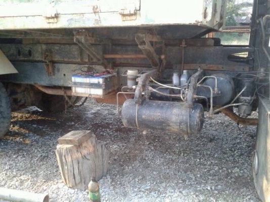 ขายรถบรรทุกสิบล้อดัมพ์ MITSUBISHI เครื่อง 6D16-195 แรง 2 เพลา 10 เกียร์ เบรคใหญ่ เพลาบุ๋ม กระบะดัมพ์สามมิตร