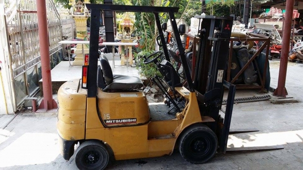 รถโฟล์คลิฟต์ MITSUBISHI เก่าญี่ปุ่น ขนาด 1.5 ตัน เครื่องยนต์เบนซิน ยกสูง 3 เมตร สภาพดีพร้อมใช้งาน รถโฟล์คลิฟต์ MITSUBISHI เก่าญี่ปุ่น ขนาด 1.5 ตัน เครื่องยนต์เบนซิน ยกสูง 3 เมตร สภาพดีพร้อมใช้งาน