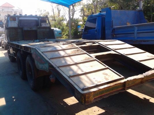 ขายรถบรรทุกสิบล้อเทเลอร์ MITSUBISHI MA เครื่อง 6D15 turbo inter 220 แรง 2 เพลา เฟืองท้าย rocky 240 เหล็กไอดรีม