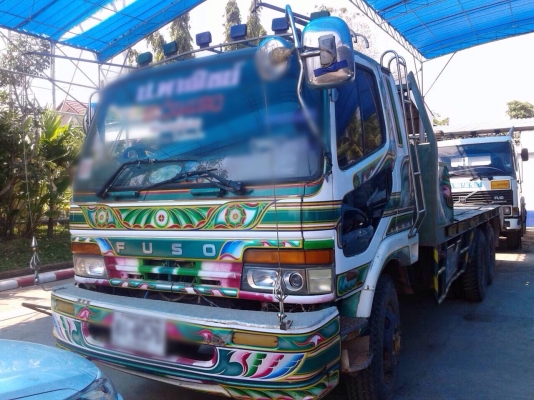 ขายรถบรรทุกสิบล้อเทเลอร์ MITSUBISHI MA เครื่อง 6D15 turbo inter 220 แรง 2 เพลา เฟืองท้าย rocky 240 เหล็กไอดรีม