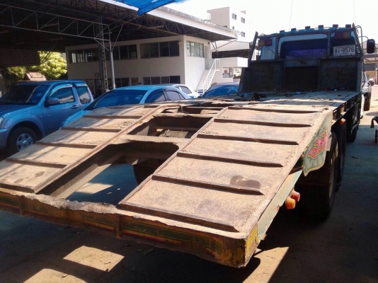 ขายรถบรรทุกสิบล้อเทเลอร์ MITSUBISHI MA เครื่อง 6D15 turbo inter 220 แรง 2 เพลา เฟืองท้าย rocky 240 เหล็กไอดรีม