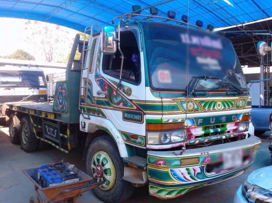 ขายรถบรรทุกสิบล้อเทเลอร์ MITSUBISHI MA เครื่อง 6D15 turbo inter 220 แรง 2 เพลา เฟืองท้าย rocky 240 เหล็กไอดรีม