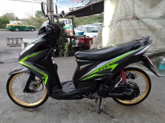 Mio125 รถปี56 หัวฉีดประหยัดน้ำมัน แต่งสวยลงล้อ ถูกๆครับ