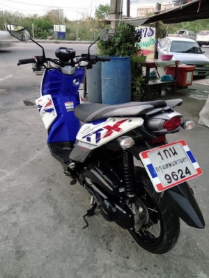 TTX สี ขาว-น้ำเงิน หัวฉีดประหยัดน้ำมัน รถปี56 สวยๆเลยครับ