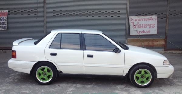 รถบ้านพร้อมใช้ ไม่ต้องทำอะไรแล้ว ฮฺนไดเอ็กเซลปี38 เครื่องหัวฉีดเดิม