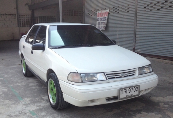 รถบ้านพร้อมใช้ ไม่ต้องทำอะไรแล้ว ฮฺนไดเอ็กเซลปี38 เครื่องหัวฉีดเดิม