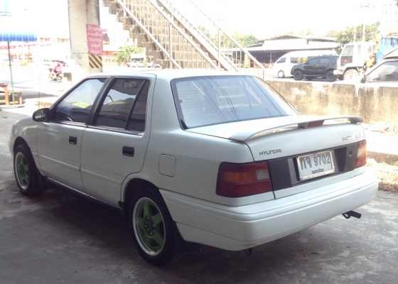 รถบ้านพร้อมใช้ ไม่ต้องทำอะไรแล้ว ฮฺนไดเอ็กเซลปี38 เครื่องหัวฉีดเดิม