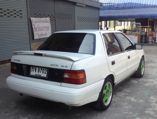 รถบ้านพร้อมใช้ ไม่ต้องทำอะไรแล้ว ฮฺนไดเอ็กเซลปี38 เครื่องหัวฉีดเดิม