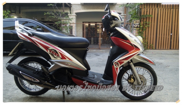 ขายมีโอ 125 RR รถบ้านปี 54 เครื่องเดิมเล่มพร้อมโอน