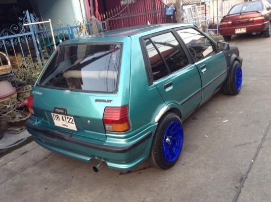 ขายครับ toyota. Stalet. Tubo. 1.3. เครื่อองดี. เทอโบถอดออก. ช่วงล่างได้. ภายในได้. แอร เยน. ประหยัด เบาะคู่หน้า เทอโบ. กะจังหน้าเทอโบ. หากันชนหน้าใส่ใหม่หล่อเลย. โช๊ค. ปลับแคมเบอได้. แม็กสวย. ขายแค่. 39000. 085-359-4089. กอล์ฟครับ. ดูรถสายไหมวงศกรครับ