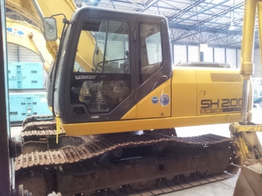ขาย SUMITOMO SH200-5 รถขุดเก่านอกสภาพดี สนใจติดต่อ 098-246-3778 น๊อค