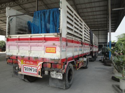 ขายรถพ่วง HINO MEGA 260 Euro2 แม่ 2 คานหน้า ปี 2546