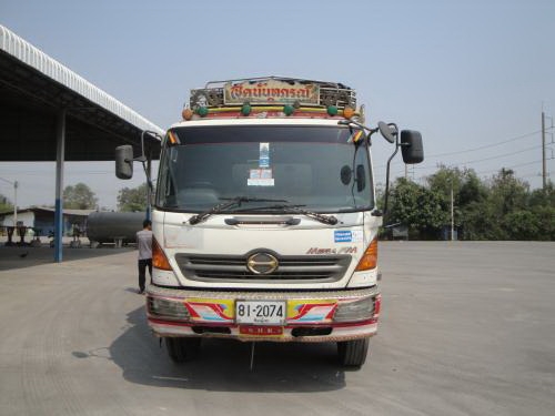 ขายรถพ่วง HINO MEGA 260 Euro2 แม่ 2 คานหน้า ปี 2546