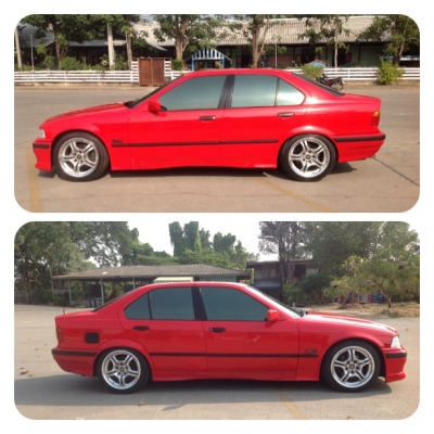 ขายE36เครื่องหัวฉีดเกียAUTO+แก๊สLPGหัวฉีด รถสวยพร้อมใช้ ภาษี59