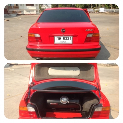 ขายE36เครื่องหัวฉีดเกียAUTO+แก๊สLPGหัวฉีด รถสวยพร้อมใช้ ภาษี59